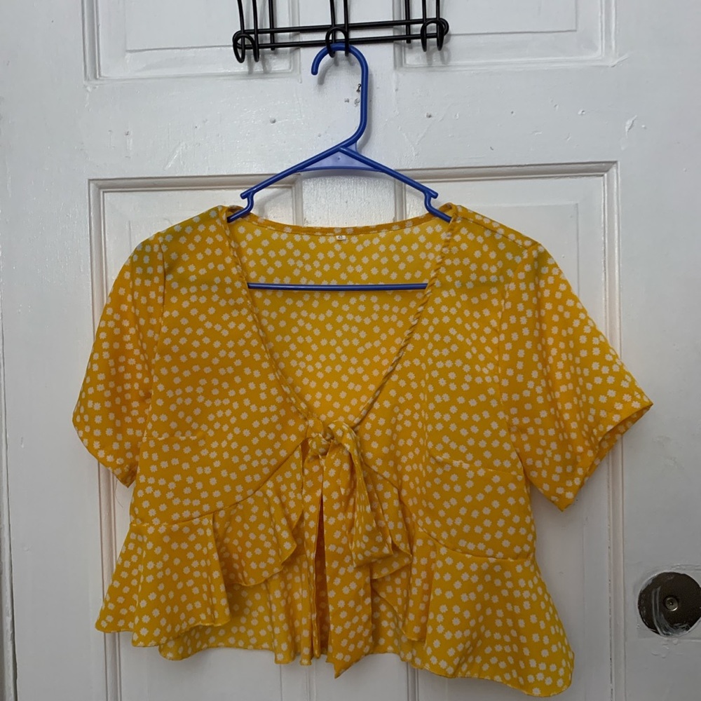 Flowy crop top from Shein